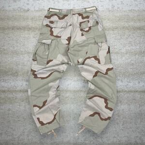 Vintage 90s Military Tactical Pants 32x32 Baggy Wide Leg Fit Desert Camo Cargos